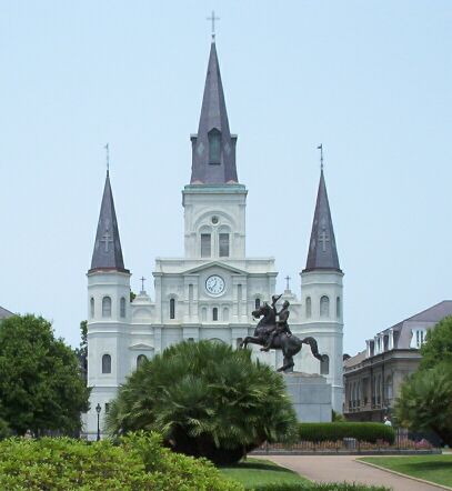 St Louis Cathedral Postcard Fodder