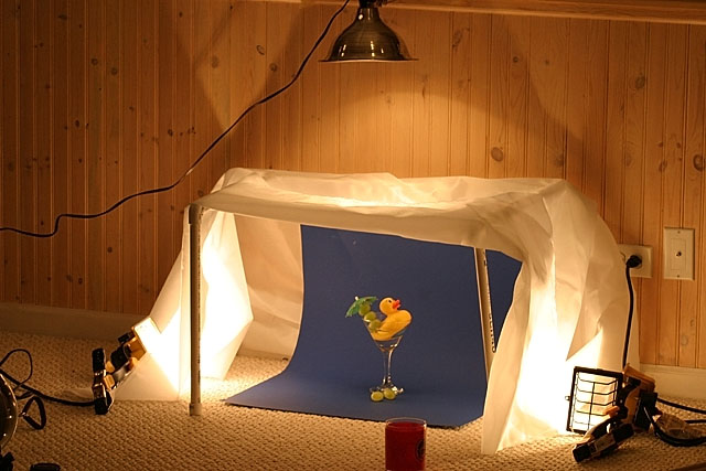 Rubber Ducky Lighting Setup
