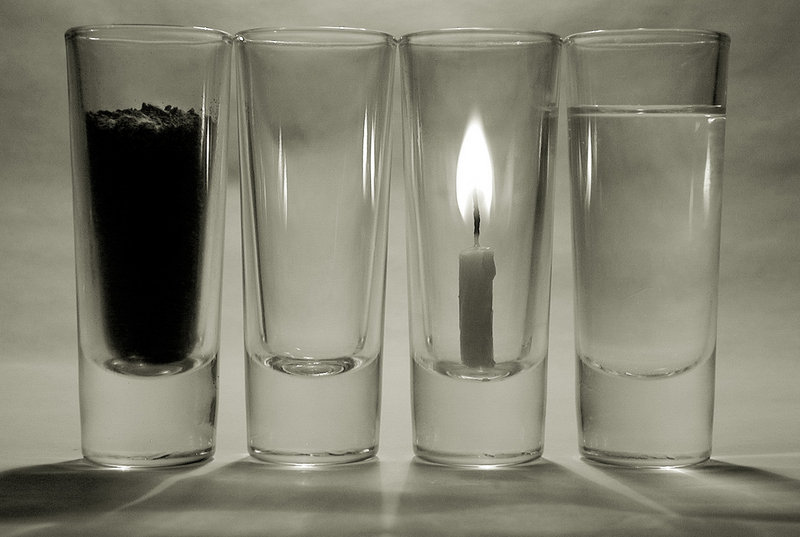 earth, air, fire, water