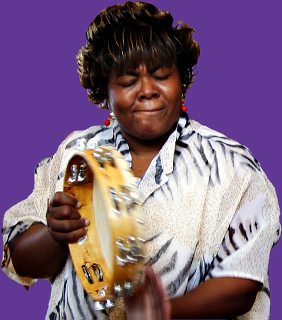 Tambourine Lady