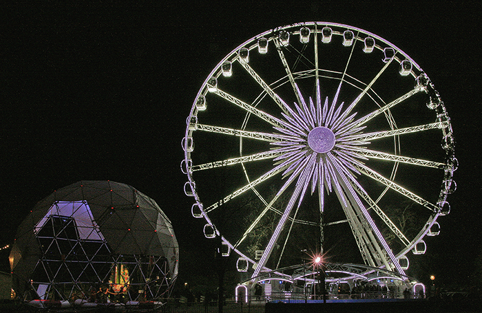 London Christmas Festival Ferris Wheel