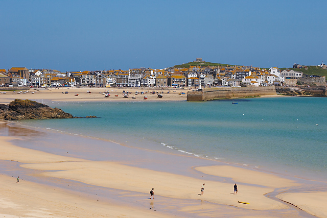 Low Tide at High Noon, St Ives Harbour