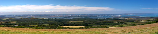 Poole to Bournemouth Panorama