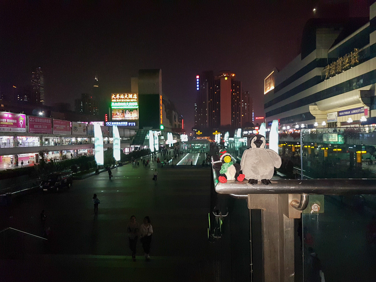 Shenzhen at night