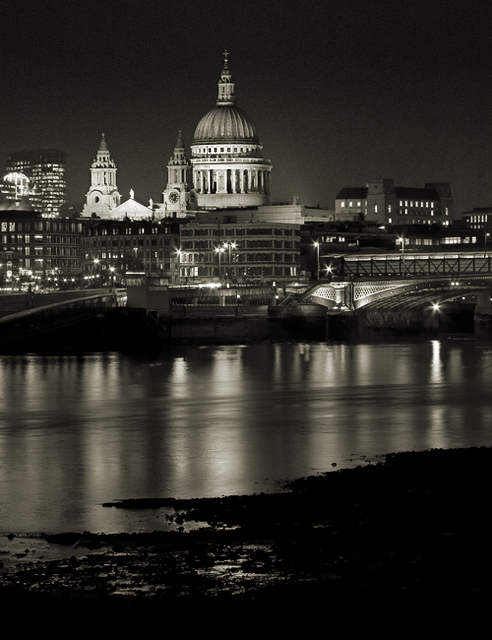 St Pauls from the Beach