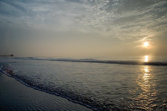Sunrise over Cocoa Beach