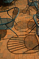 Chairs, Shadows and Bricks