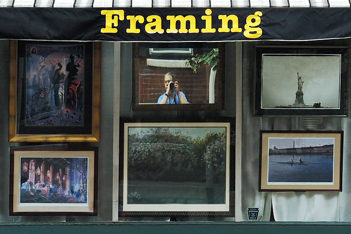 Framed Self Portrait