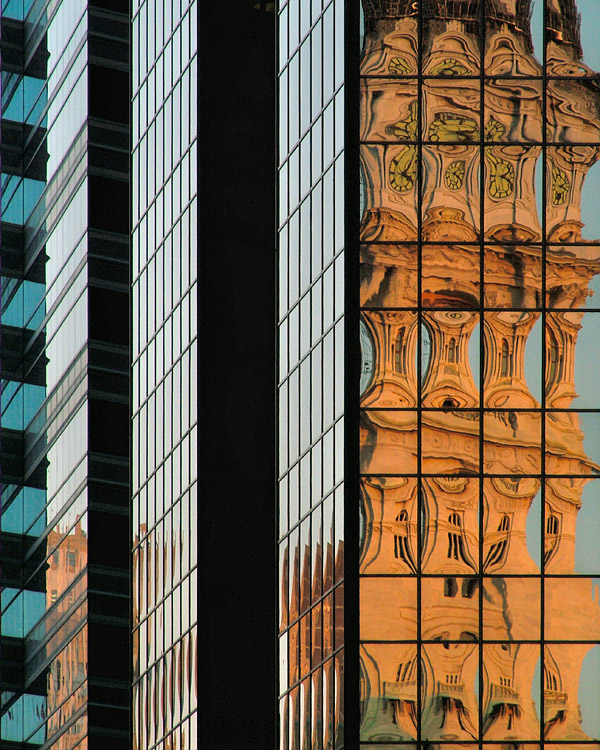 Distorted Reflections of City Hall lII