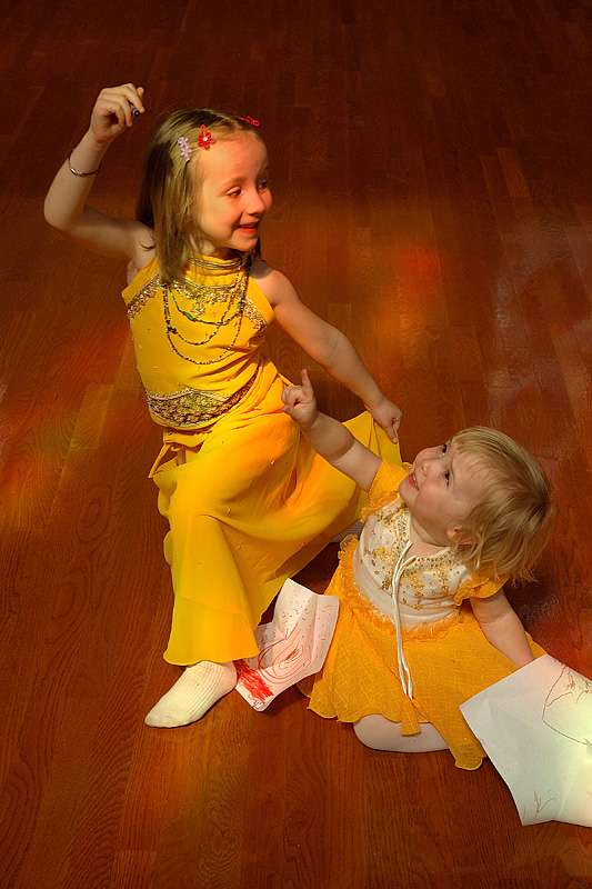 Dancing and Drawing in the Morning Light
