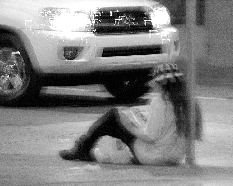 Waiting for a Bus One Night