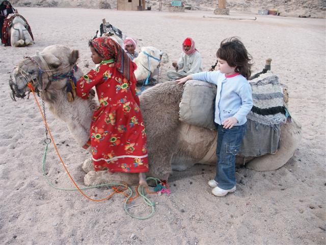 Noel and Bedouin Girl 2