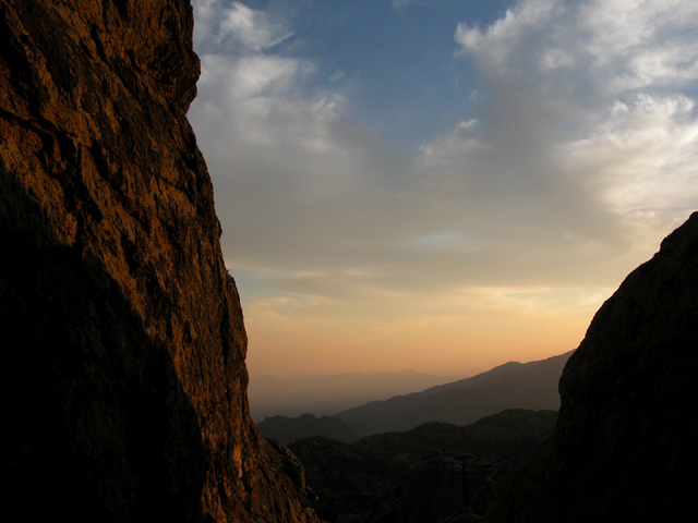 mountain light