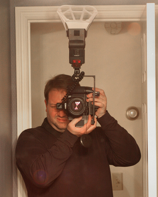 Me with the 10D and accessories