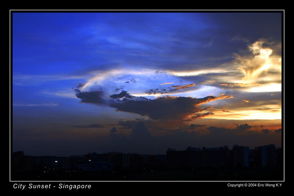 Singapore Sunset