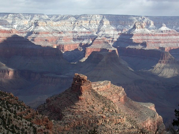 Snow on the North Rim