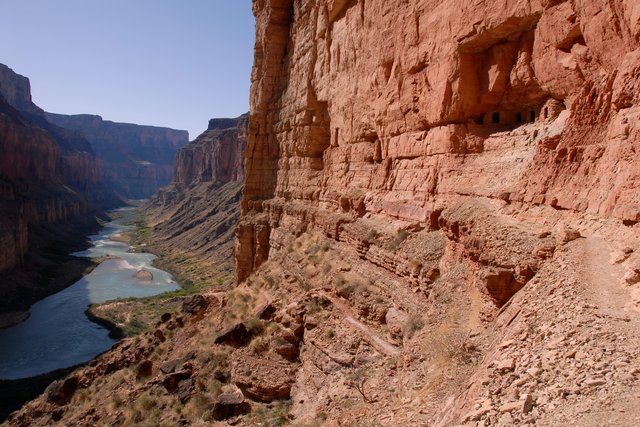 Nankoweap Granary and Colorado River