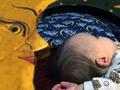 Sleep little one by the moon