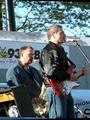 Got to have saxaphone and back up singing