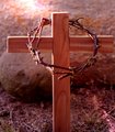 At the cross, where I first saw the light....