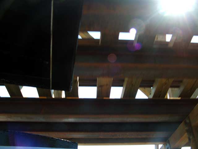 Lines under the bridge