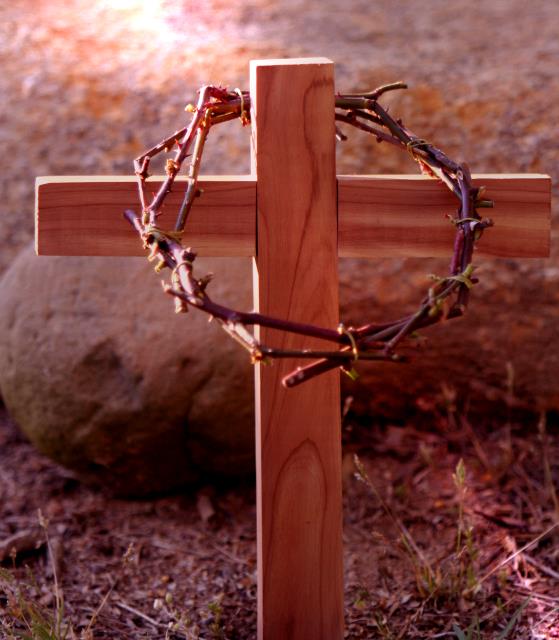 At the cross, where I first saw the light....