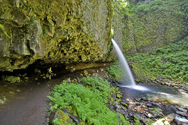 Horsetail Falls Wide