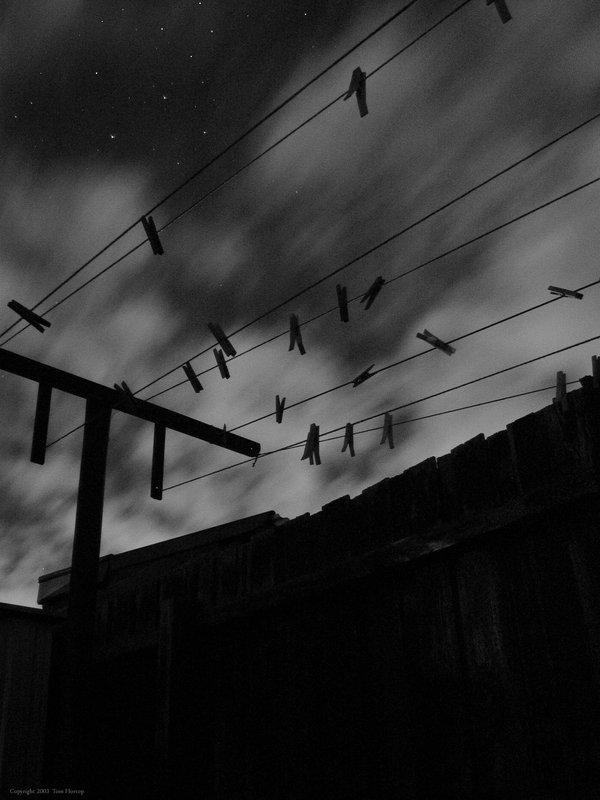 backyard clothesline