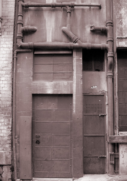 steel door