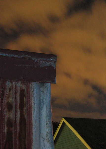 tin shed in colour