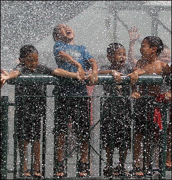 the splash