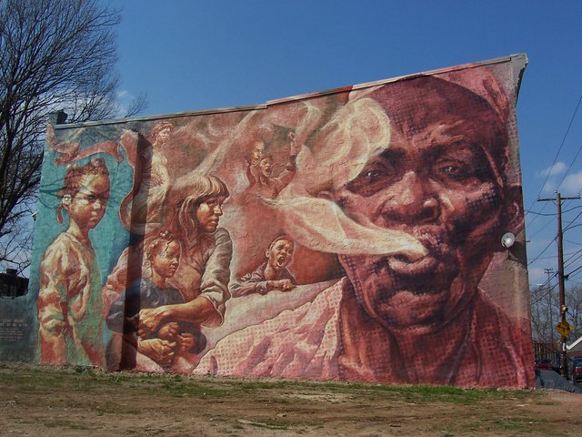 Urban Mural in a Tough Area