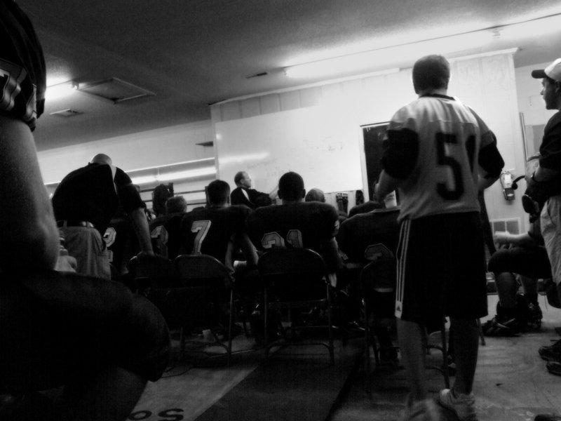 Halftime down by 14 points