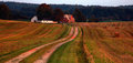 Sunset at the farm
