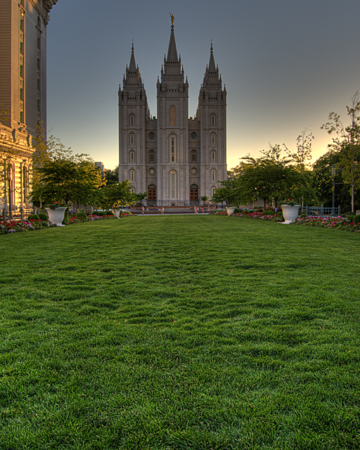 Salt Lake Temple HDR