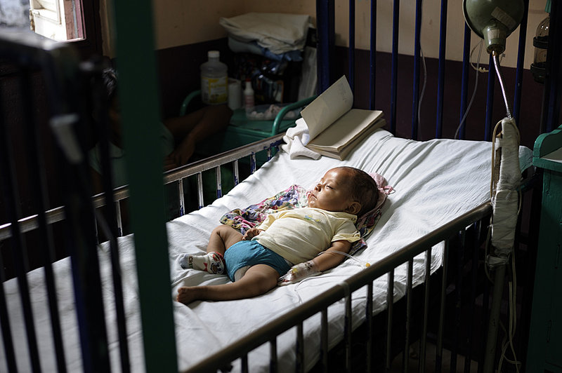 Baby with TB