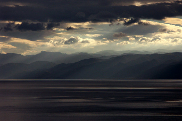 Lake Ohrid Sunbeams