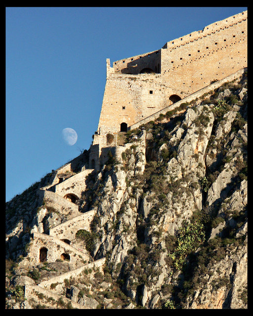 Moonrise at Nafplio