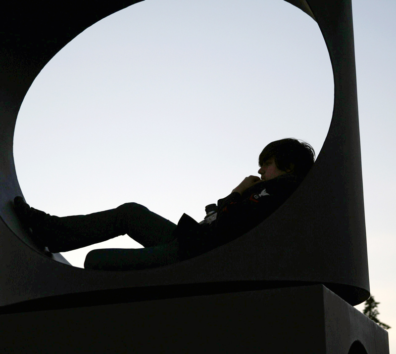 en statue