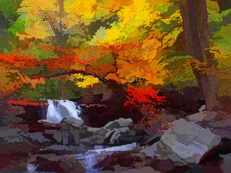 Ithan Creek Falls