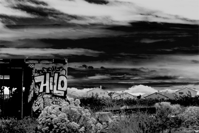 A Stormy Day in Adelanto