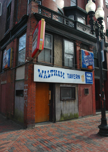 Death of the Waltham Tavern