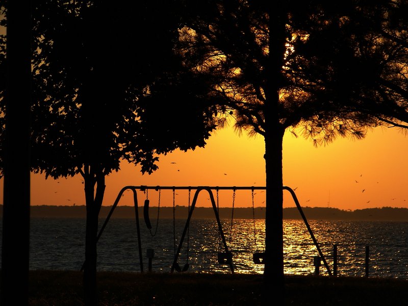 playground on the river
