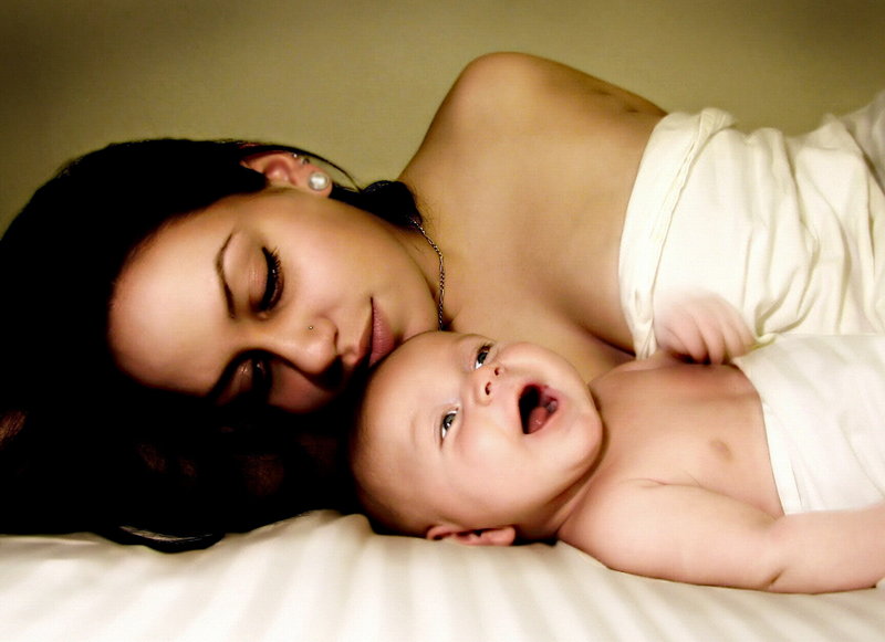 Joaquin and Mommy: Laugh