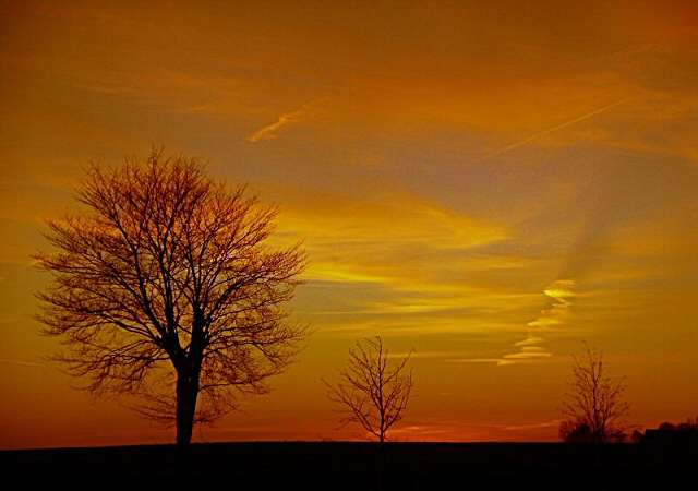 Sunset in Staffanstorp