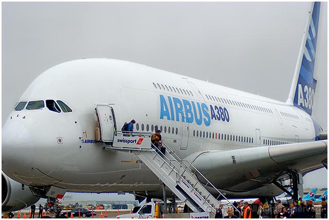 Airbus A380 - Front Quarter View