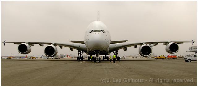 Airbus A380 - Head On