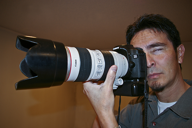 Me, with Canon EF 70-200mm f2.8L IS USM Lens