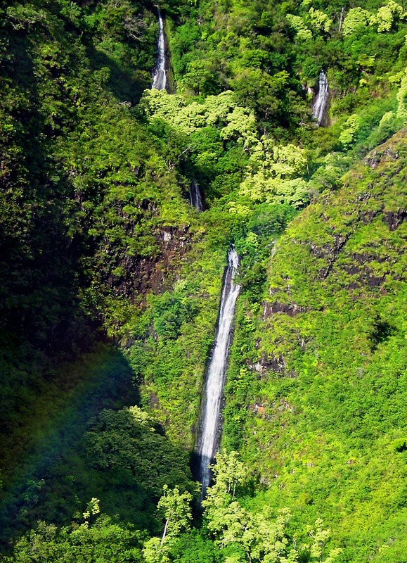 Rainbow and Waterfalls