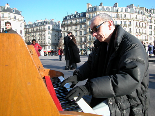 The Cold Piano Player